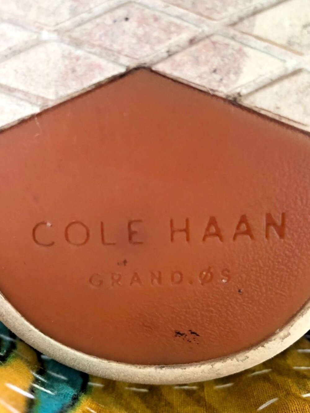Cole Haan GrandPro Meridian Black Leather Sneakers Men 7.5 Women 8.5 Lace Up - Picture 13 of 16